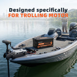25.6V 200Ah Lithium LiFePO4 Battery, 15000+ Deep Cycle Battery with 100A BMS for RV, Marine, Trolling Motor, Solar